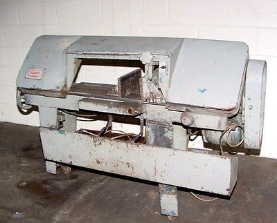 16 W 8 H Kalamazoo 8 C W HORIZONTAL BAND SAW, NOTE BROKEN GUIDE ARM