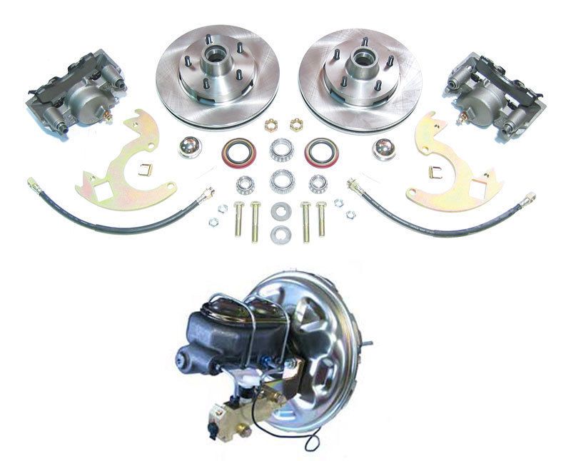 Power Disc Brake Conversion Kit Fits in 14 Wheels (Fits Camaro