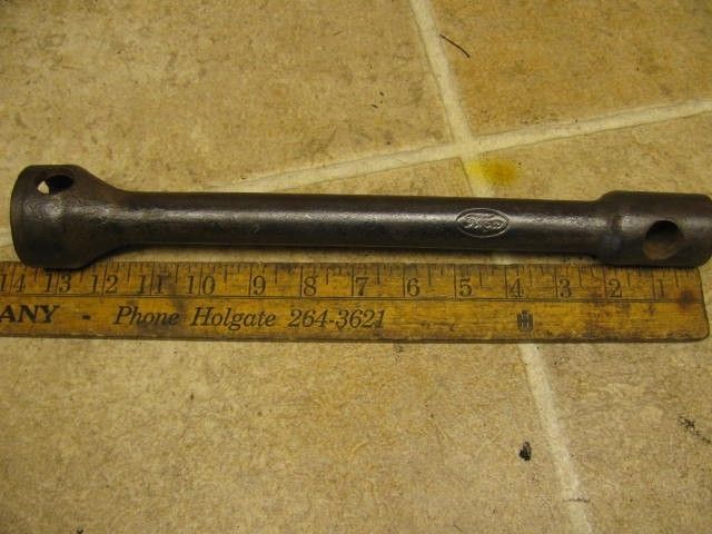 Vintage Ford Truck 80 17035 B Wheel Wrench Socket Double End