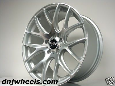 111 Audi A3 A4 VW Jetta Golf GTi CC Silver Black Mesh Custom Wheels