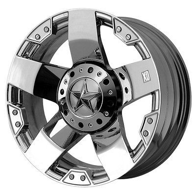 KMC XD Rockstar Chrome Wheel/Rim(s) 6x139.7 6 139.7 6x5.5 20 8.5