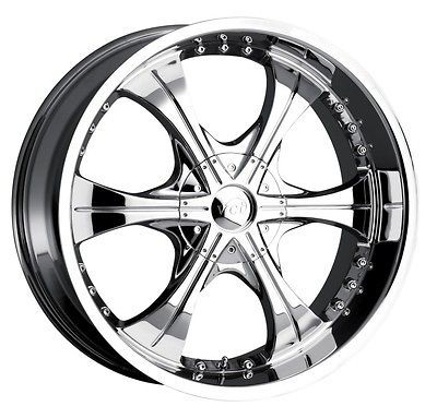 20 inch VCT Scarface 2 chrome wheel rim 5x115 Chrysler 300C Charge