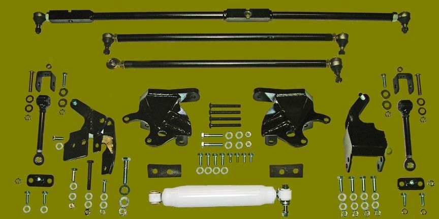 Jeep ZJ Grand Cherokee High Steer kit, knuckle over