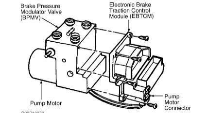 ABS EBCM EBTCM module repair rebuild for Ford Mustang