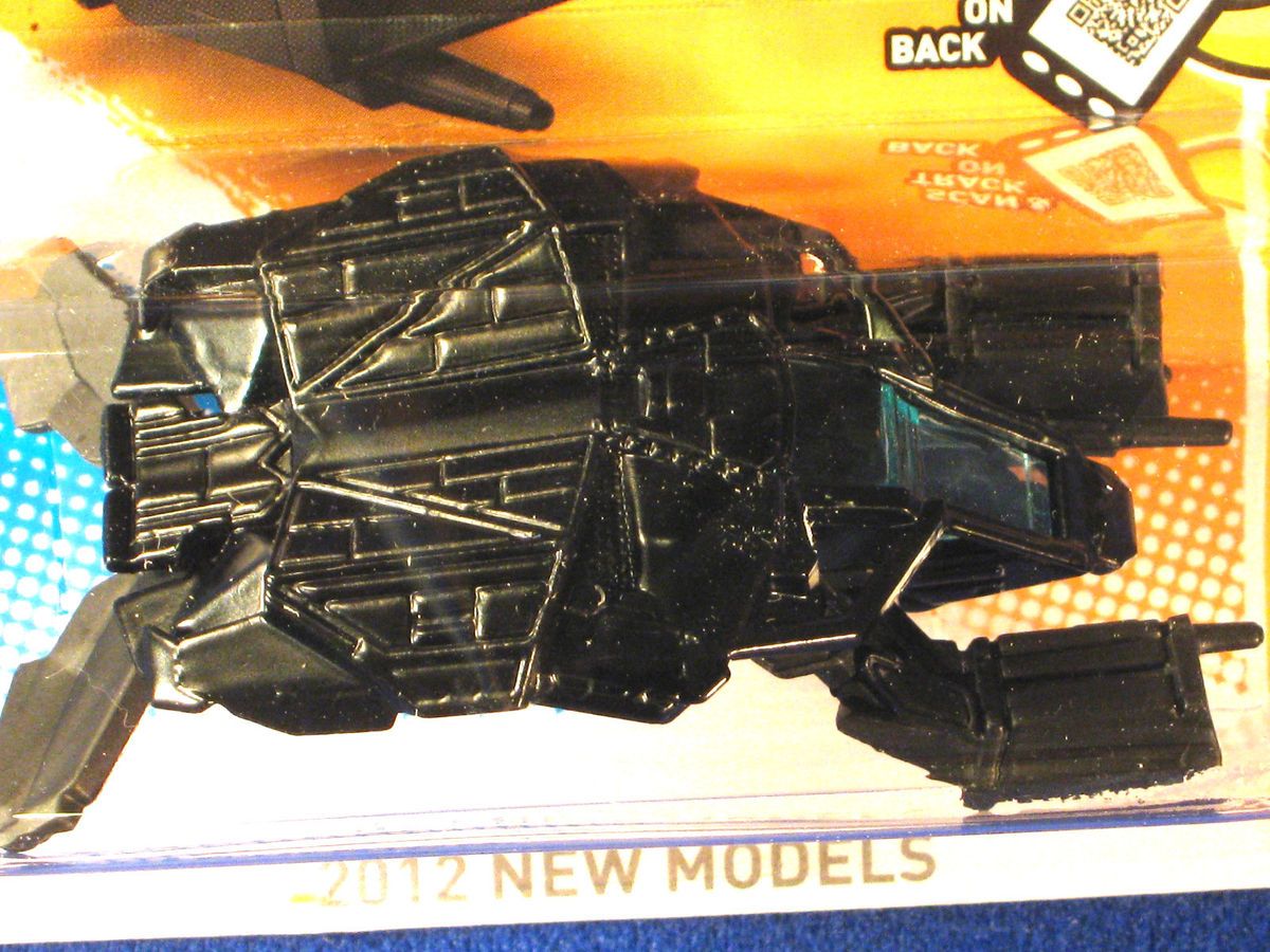 HOT WHEELS 2012 BATMAN THE DARK KNIGHT RISES._____THE BAT_____