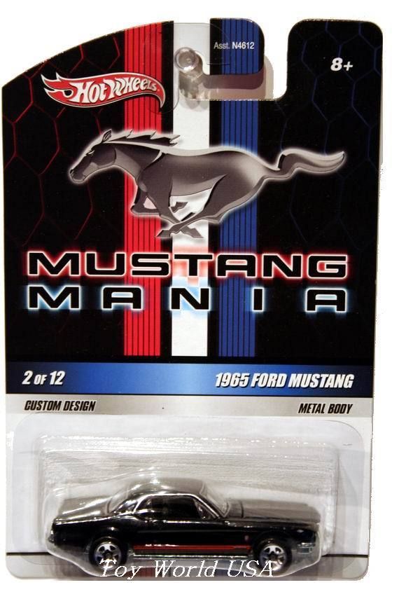 2010 Hot Wheels Mustang Mania 2 1965 Ford Mustang