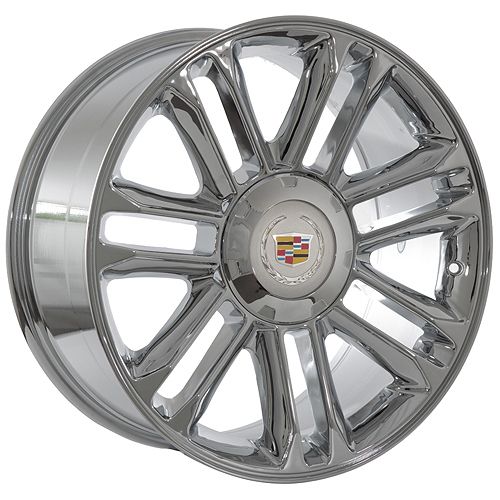 inch Cadillac 2009 Escalade platinum chrome wheels rims fits 2009 ESV
