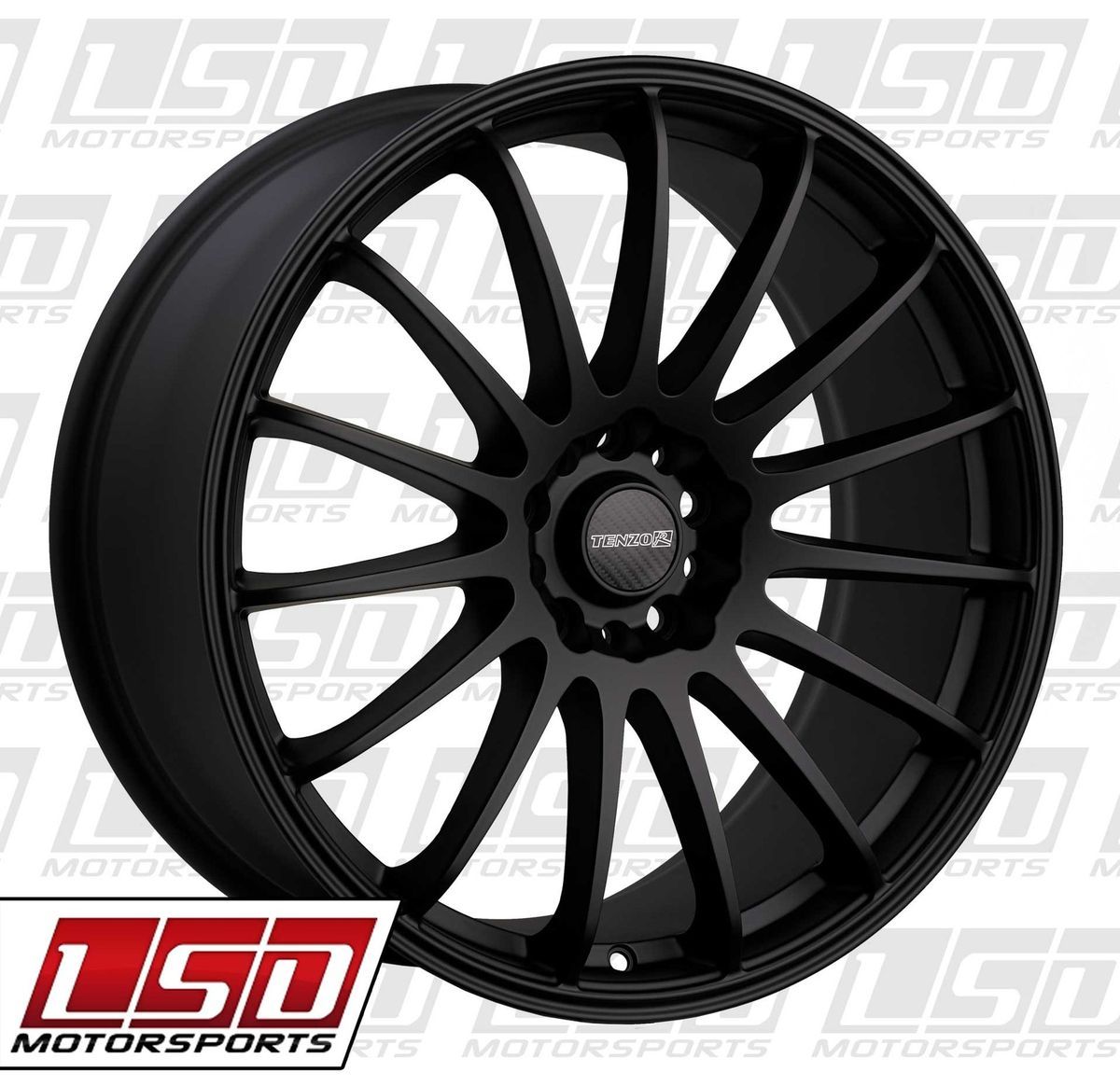 17 TENZO R CUZCO BLACK RIMS WHEELS 17x7 42 5x100 NEON SRT WRX PRIUS TC