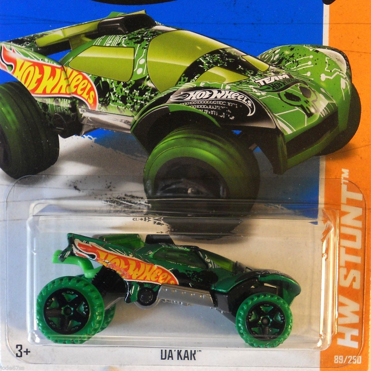 Hot Wheels 2013 HW Stunt DaKar B Case