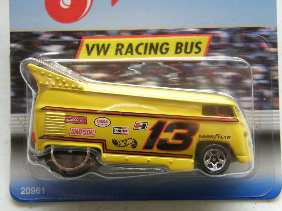 Hot Wheels JIFFY LUBE VW RACING #13 DRAG BUS Spec Ed. Volkswagen USA