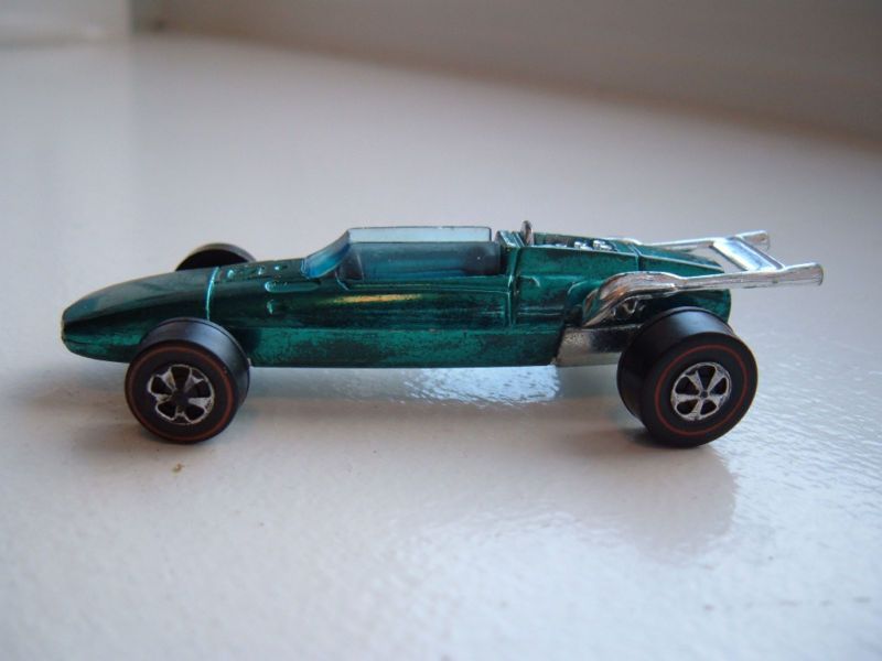 Vintage Redline Hotwheels Hot Wheels Indy Eagle Teal 69