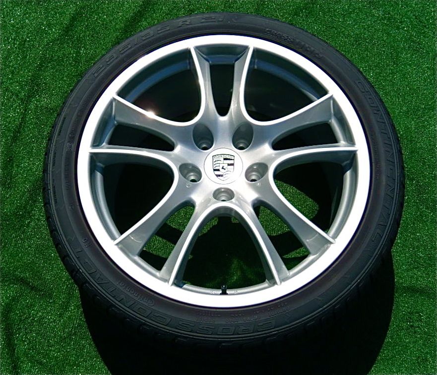 Genuine Porsche Cayenne GTS Turbo 21 inch Sport Wheels Tires