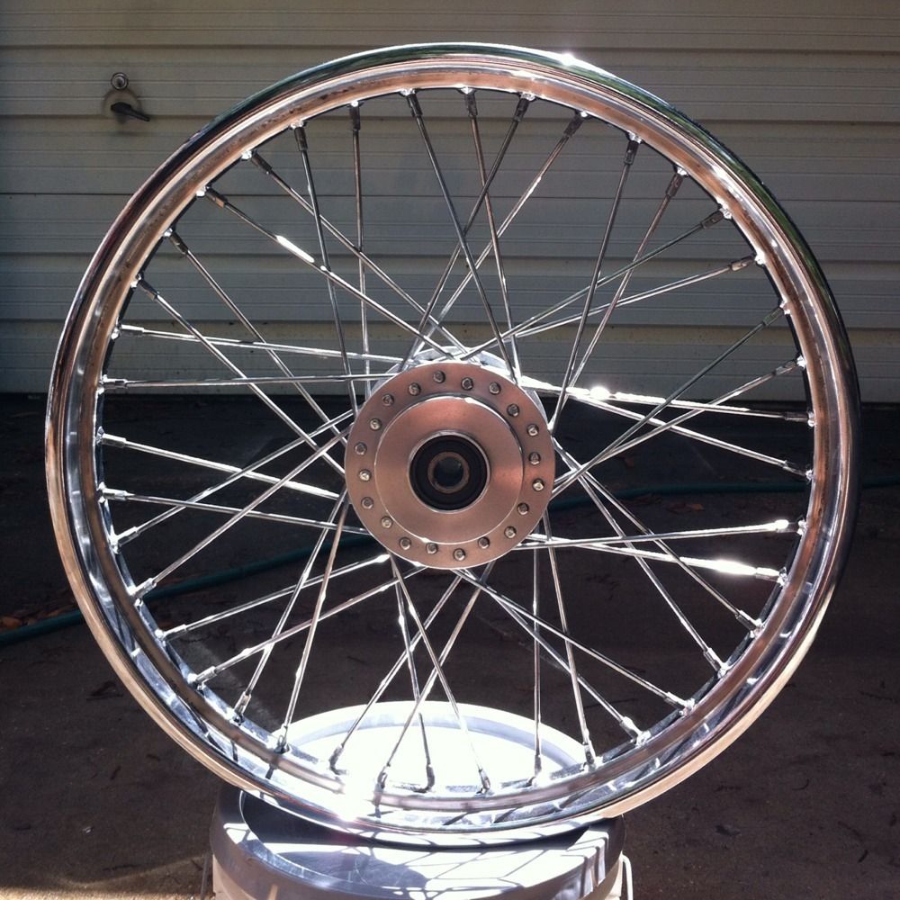 21 inch Chrome Spoke Sportster Wheel for Harley