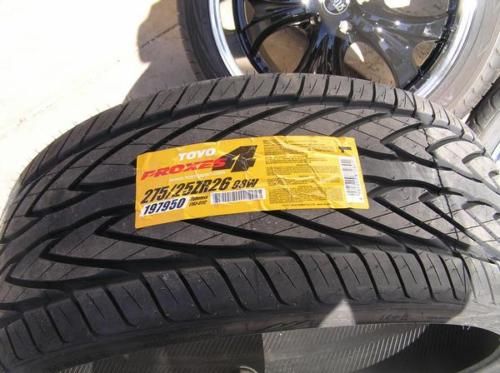 Toyo 275 25 26 Proxes 4 275 25ZR26 Tires 31 4 OD 26