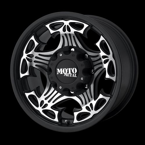 METAL MO909 BLACK RIMS & NITTO TRAIL GRAPPLER 35X12.50X18 TIRES WHEELS