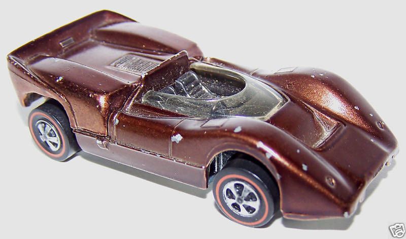 Hot Wheels Redline 1969 McLaren M6A Brown US