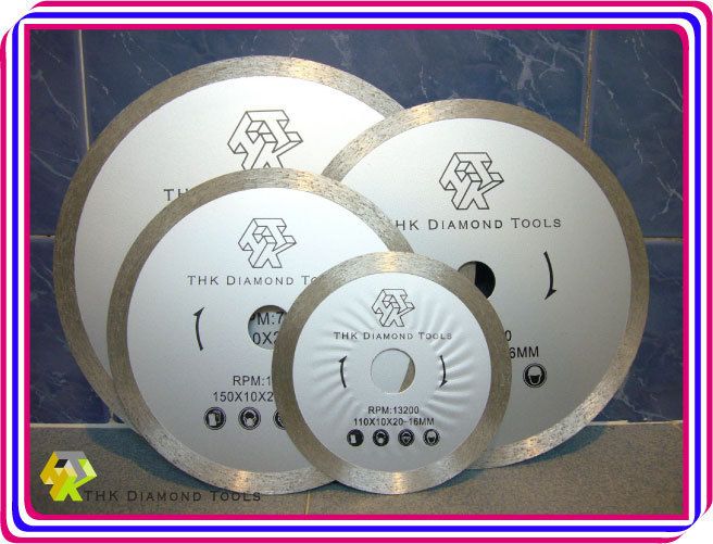 Diamond Segment Sintered Continuous Rim Tile Saw Blade Wheel