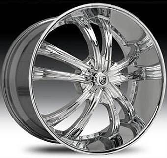 30 Lexani LSS 55 Wheel Set Chrome 5LUG 6LUG Lexani Rims for SUV