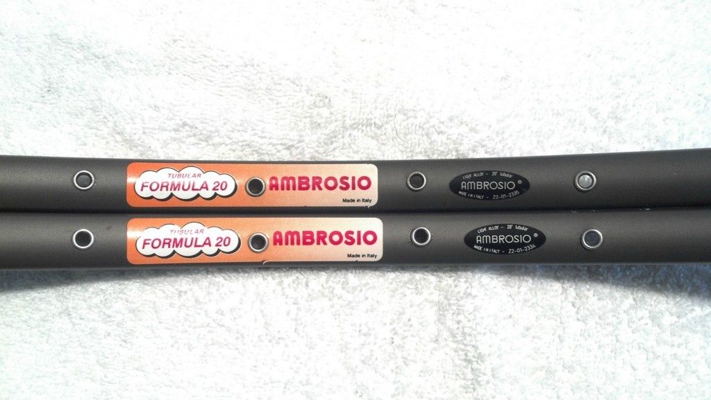 Ambrosio Chrono Formula 20 Tubular Rims 32 Hole