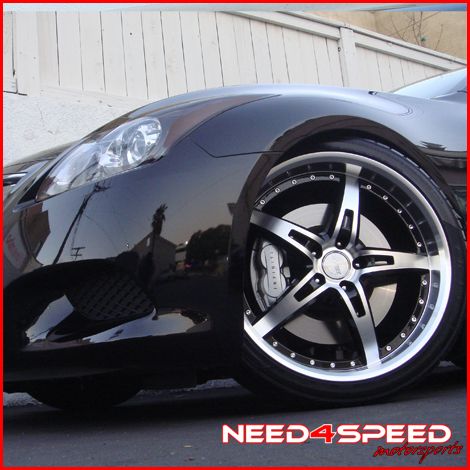 20 Infiniti G37 Coupe MRR GT 5 Staggered Rims Wheels