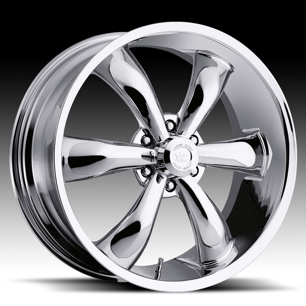 INCH 6X5.5 CHROME VISION LEGEND 6 WHEELS RIMS 6 LUG 22X9.5 +30 OFFSET