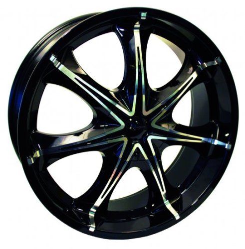 18 inch Forte F42 Haze Wheels 5x120 5x112 35 Black