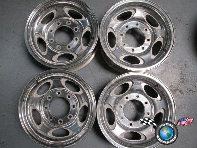 Ford Excursion F250 F350 16 Wheels OEM RIms 3408 Polished 2C34 1007 AB