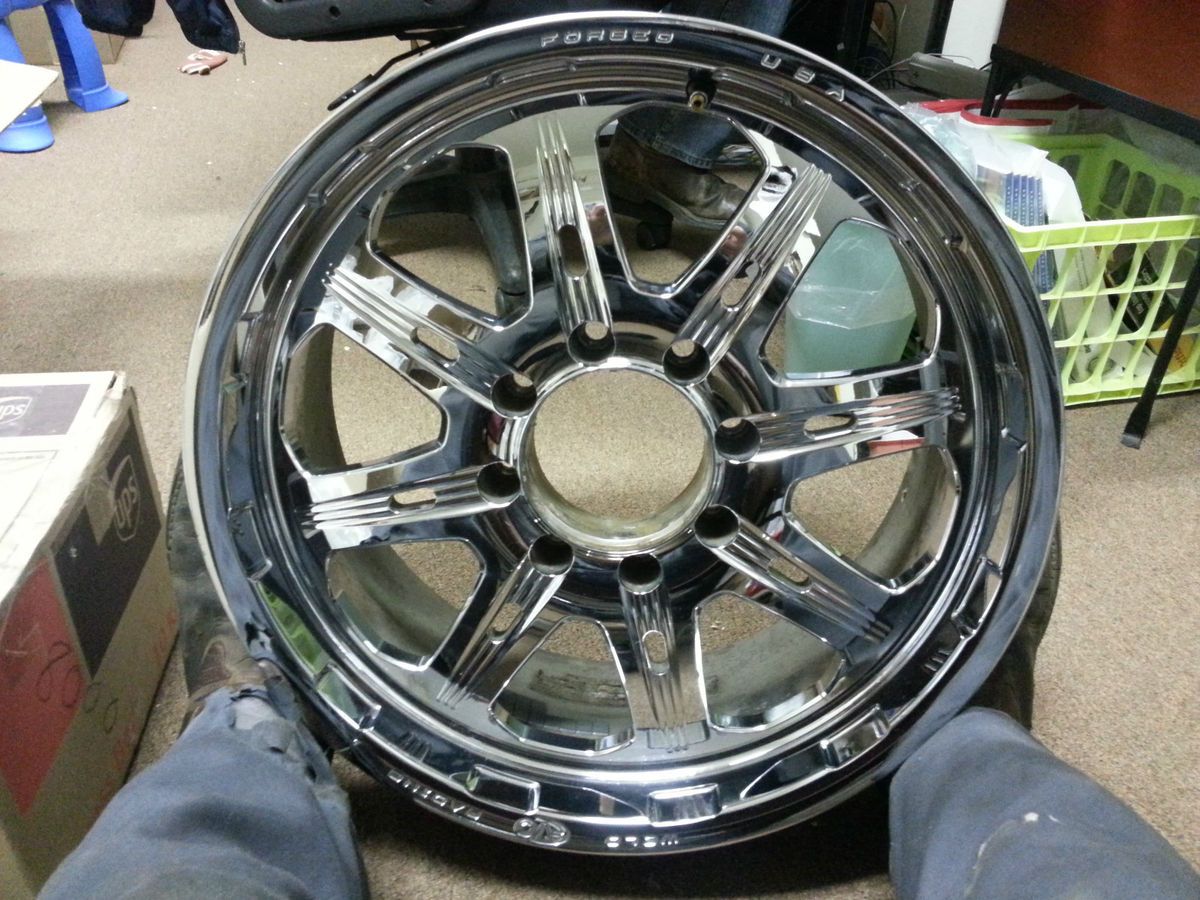 Weld EVO Cheyenne 20 Chrome Rims Rim 8 Lug 8x6 5 Ford Dodge Chevy