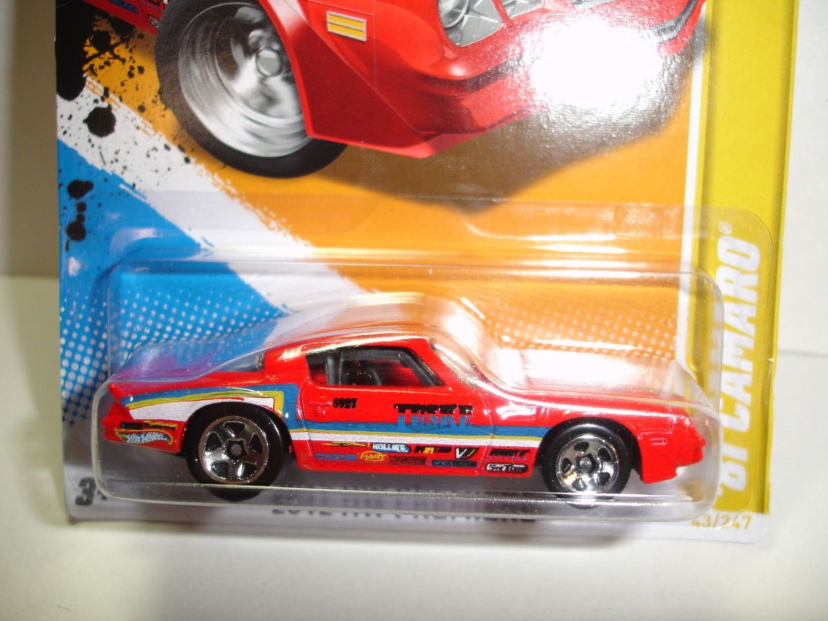 2012 Hot Wheels 1981 Chevy Camaro HW Premiere 43 Case H