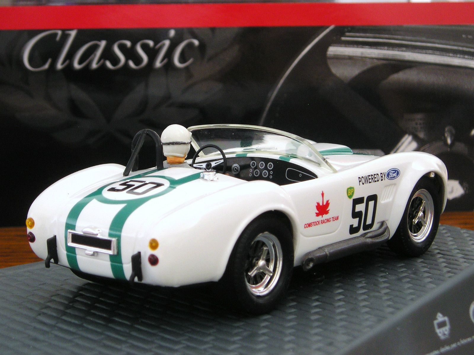 Ninco 50585 AC Cobra BP Racing Team Classic Series 1 32 Slot Car New