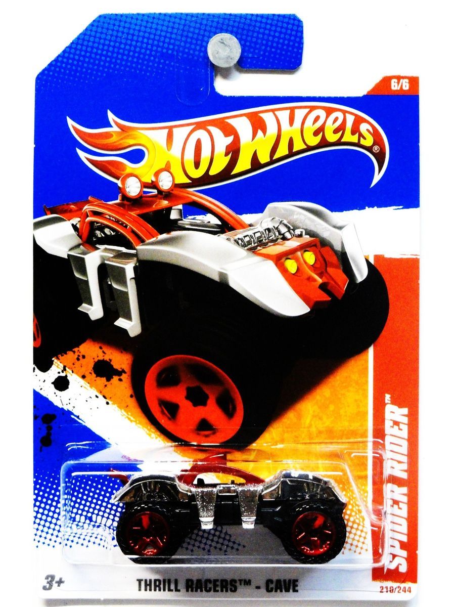 Hot Wheels 11 210 Spider RIDER1 64 Die Cast