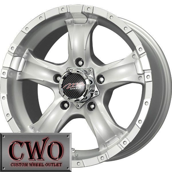 18 Silver MB Chaos 5 Wheels Rims 5x150 5 Lug Toyota Tundra Squoia