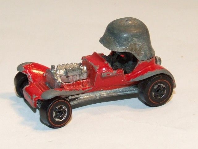 Vintage 1969 Hot Wheels Red Line Red Baron