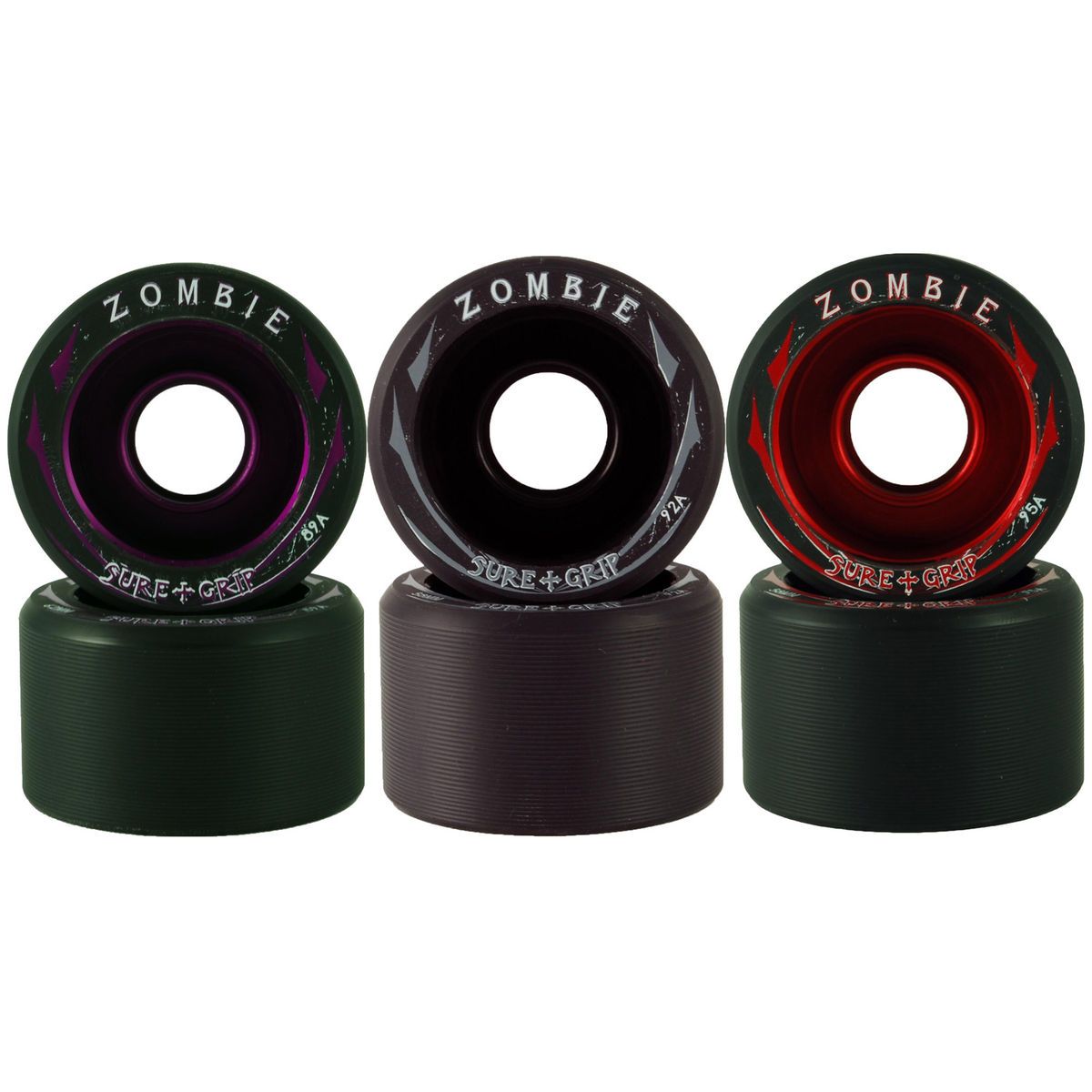 Sure Grip Zombie Quad Roller Derby Skate Wheels