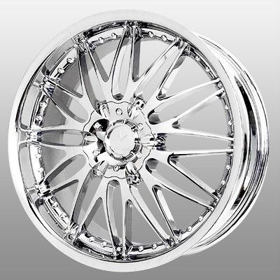 16 inch Verde Regency Chrome Wheels Rims 5x115 cts de Ville DTS DTX El