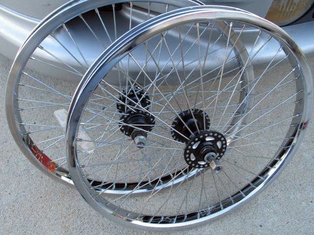 ARAYA BMX rims Super 7X GT Mohawk Hubs freewheel Freestyle race ARAYA