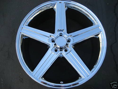 IROC Wheels 20 Lot of 4 New Wheels Chrome 5x127 20x8 5