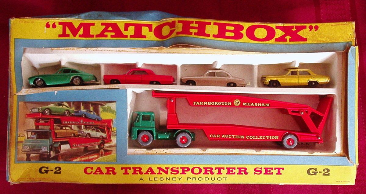 Matchbox G2 by Lesney Car Transporter Set Awesome