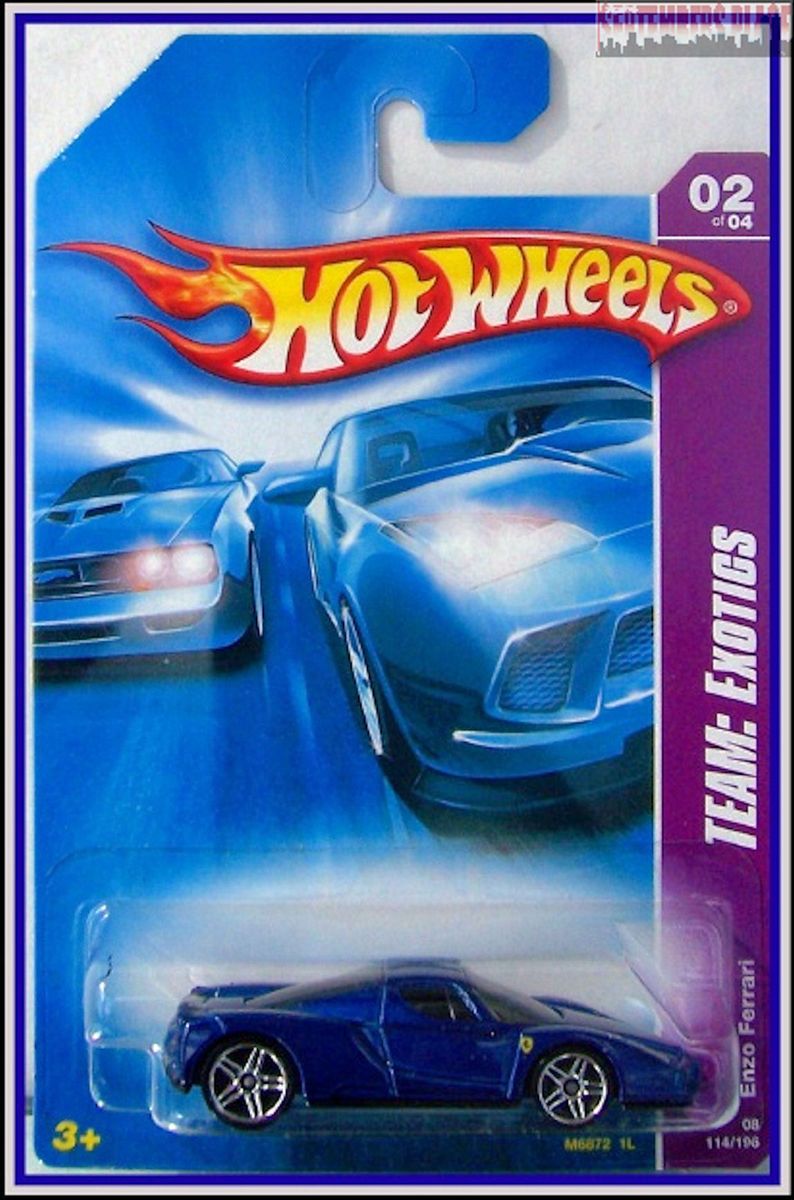 2008 Hot Wheels 114 Enzo Ferrari