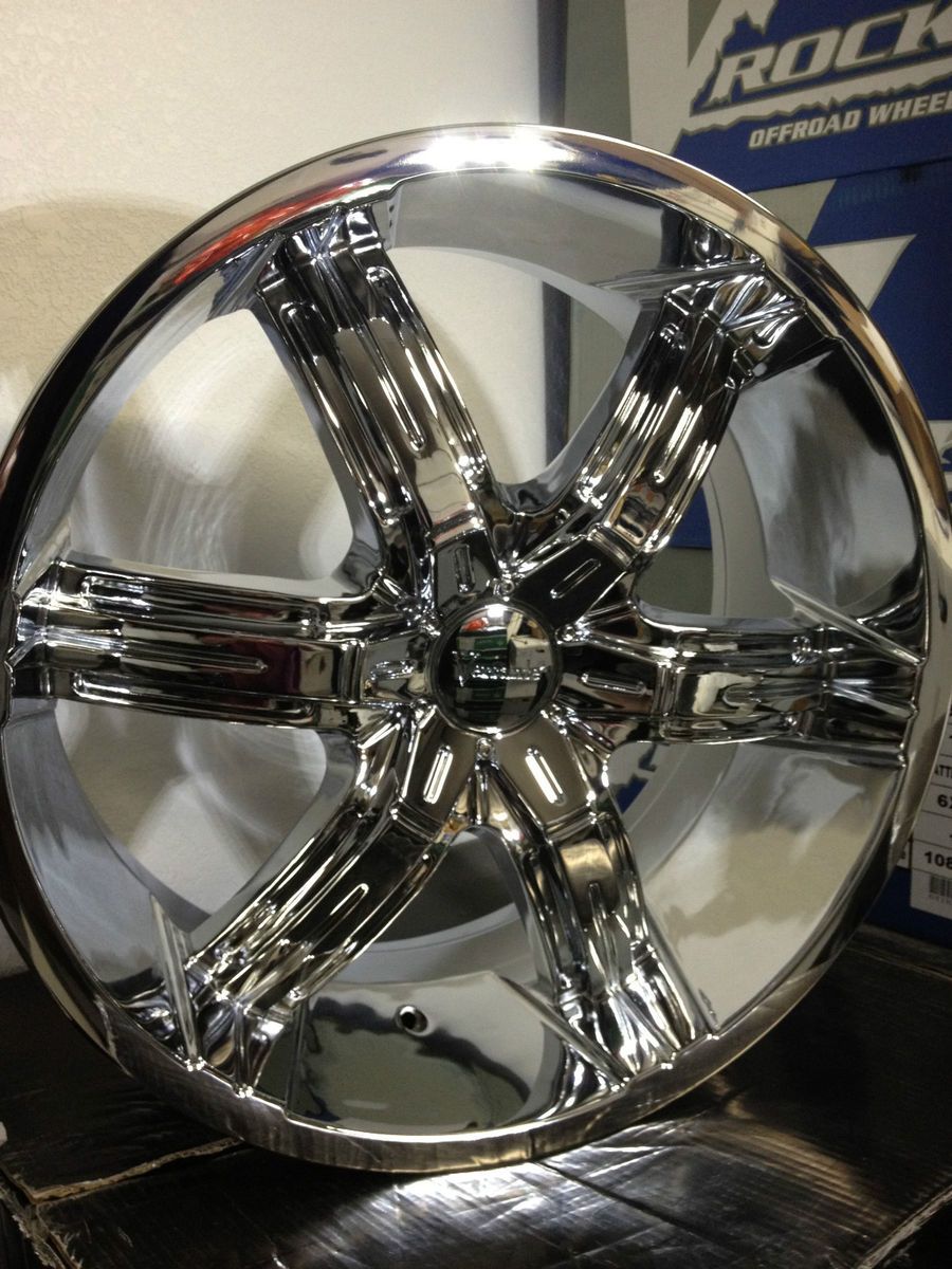 22 Inch Chrome Versante Wheels Rims GMC Yukon Denali Chevrolet
