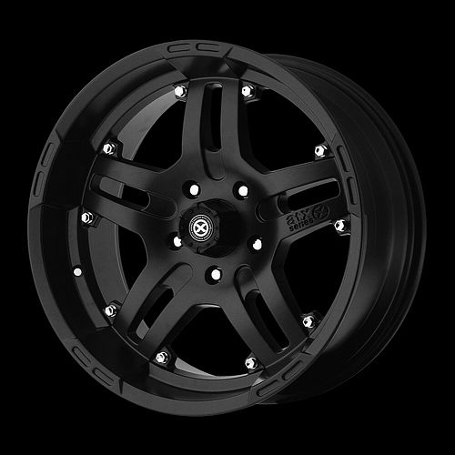 ARTILLERY 6X135 NAVIGATOR F150 EXPEDITION RAIDER RAM BLACK WHEELS RIMS