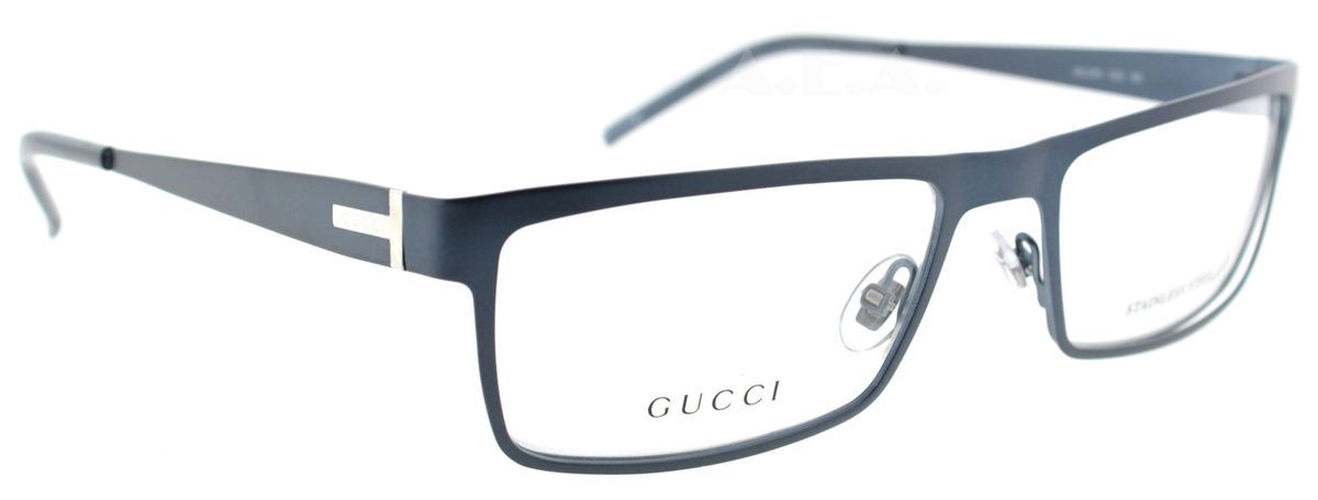 Gucci GG 2210 Matte Blue OZ5 GG2210 Mens Eyeglasses
