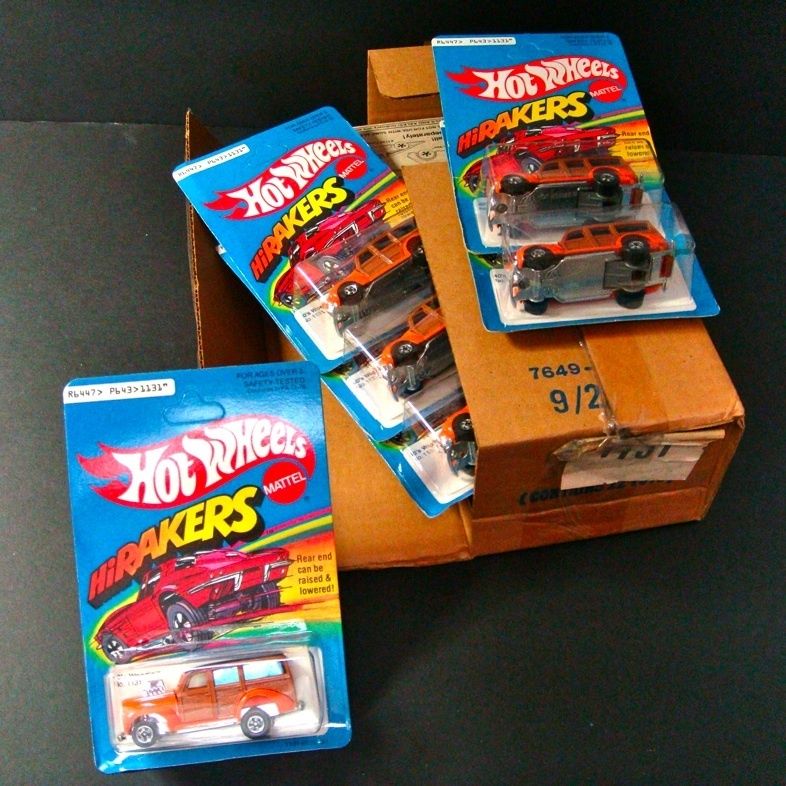 Hot Wheels 12 RARE 40s Woody w Wood Grain Hi Rakers No Redline