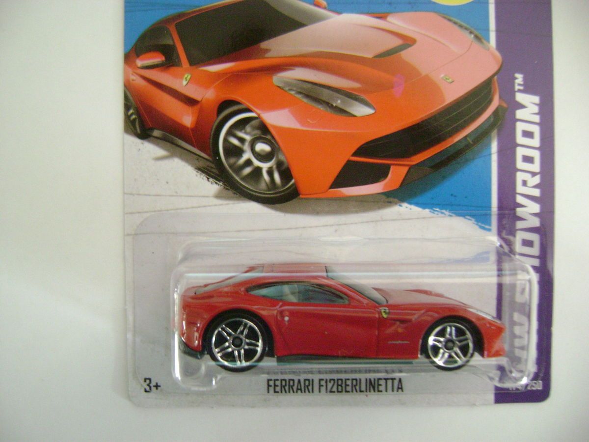 Hot Wheels 2013 Red Ferrari F12 Berlinetta HW Showroom E Case 174 250