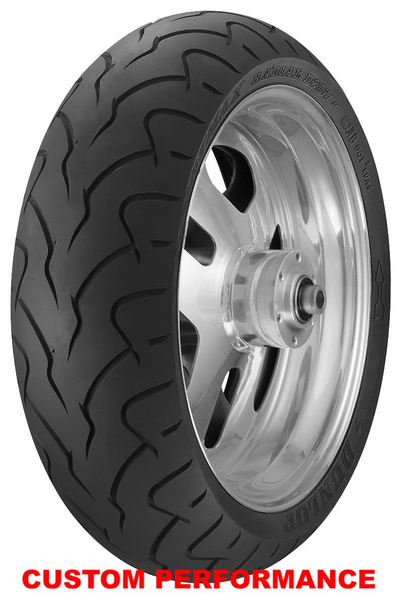 Dunlop D207 Rear Tire 180 55ZR18 Harley V Rod