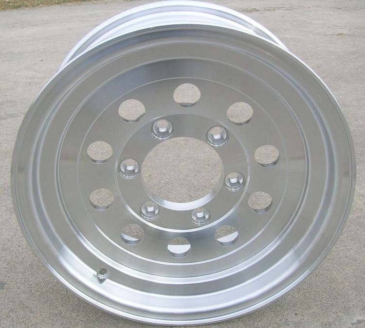 15 Aluminum Mod Wheel Rim 6 on 5 5 RV Boat Custom Trailer Wheels on ...