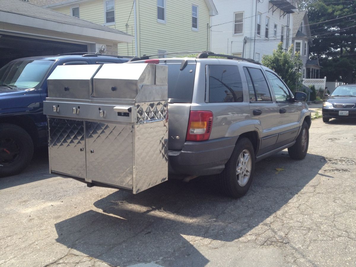 Catering Truck Lunch Truck Mobile Kitchen Hot Dog Cart Lunch Wagon